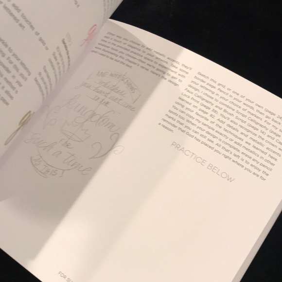 Brand new Barnes & Noble Hand Lettering for Faith Book - Picture 7 of 16